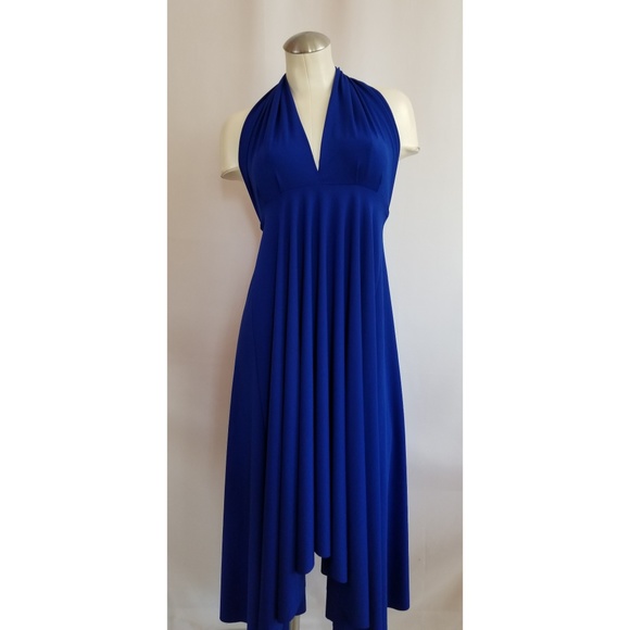 Victoria's Secret Dresses & Skirts - Moda International Size M Multi-Way Dress Blue
